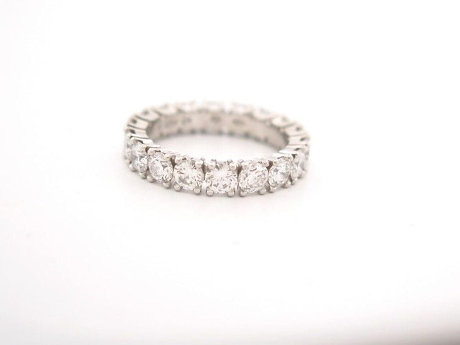 Bague 52 bague CARTIER alliance destinee crn4127552 t52 platine & diamants 58 Facettes 256924