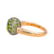 Bague 56 Pomellato Bague Tabou Or rose, Argent Peridot 58 Facettes 4909527CN