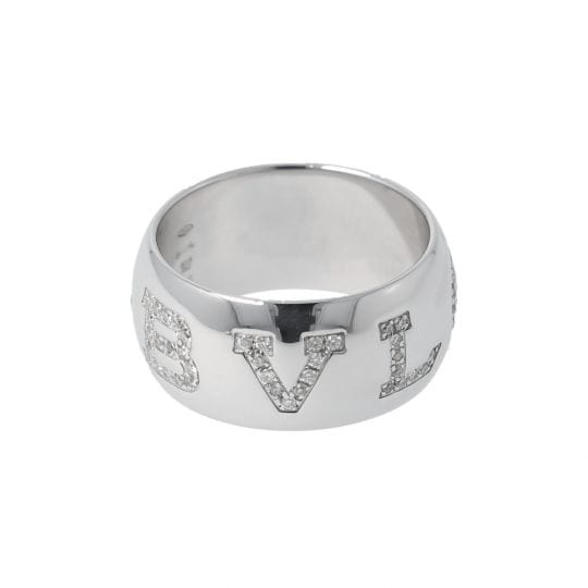 Bague 56 Bulgari 'Monologo' Bague 58 Facettes 3183