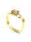 Bracelet Bracelet vintage en or jaune 18K et citrine 58 Facettes