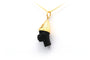 Pendentif Pendentif en or jaune sertie de jais 58 Facettes 20277
