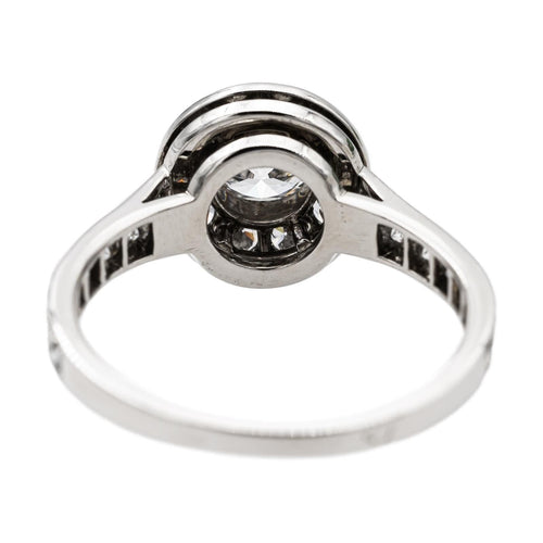 Van Cleef & Arpels Ring Solitær  Platin Diamant 