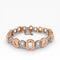 Bracelet Bracelet Rétro - Or 18 Carats, Diamants, années 1940 58 Facettes 485