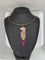 Pendentif Pendentif panthère en or rose avec diamants, onyx et rubis 58 Facettes