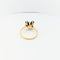 Bague 53 Bague Florale en or jaune 58 Facettes 29575