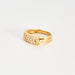 Bague 49 GUY LAROCHE - Bague ceinture or jaune et diamants 58 Facettes GU109