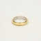 Bague 55,5 Bague en or jaune, or blanc et diamant 58 Facettes SOI3496
