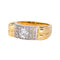 Bague 56 Bague  Or jaune, Or blanc Diamant 58 Facettes 4311404CN