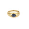 Bague 51,5 Bague jonc en or jaune, saphir et diamants 58 Facettes ENG10872X2