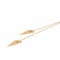 Collier Ginette NY Collier Négligé Mrs Joe Mini Lariat Or rose 58 Facettes 2678596CN