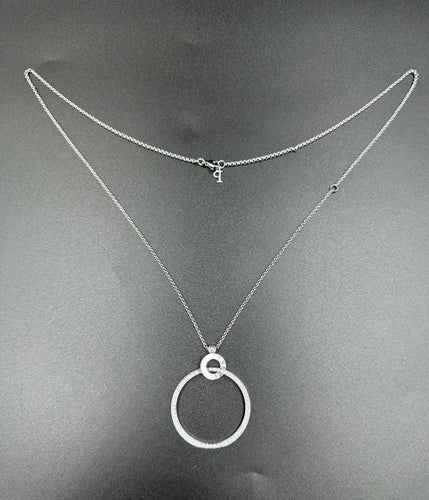 Collier PIAGET. Collier/sautoir Possession or blanc 18K et diamants 58 Facettes