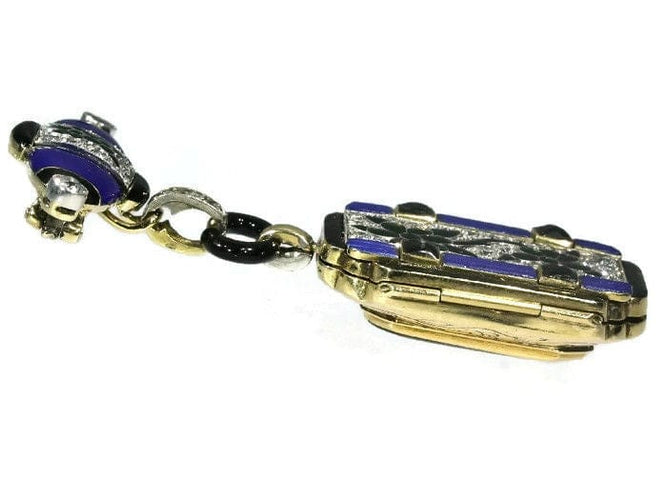 Montre Échos d'élégance : montre Art déco viennoise inspirée de Boucheron 58 Facettes 11151-0001