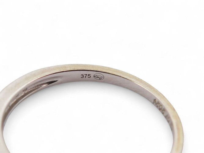 Bague 50 bague solitaire 0.63ct gia t50 or blanc 18k + alliance sertie diamant 0.1ct 58 Facettes 270398