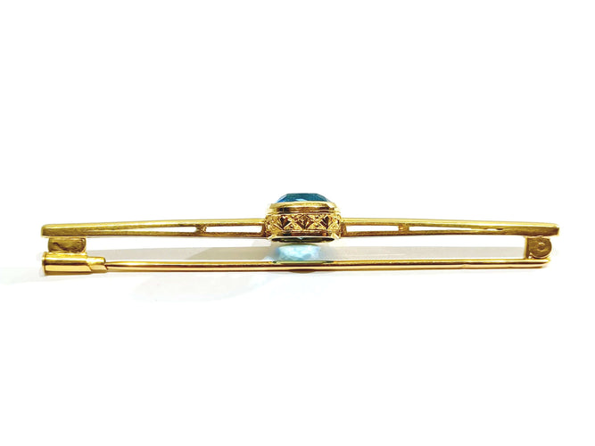Broche Broche en or et pierre synthétique 58 Facettes