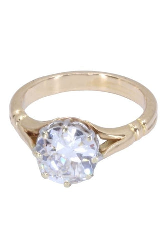Bague 50 SOLITAIRE DIAMANT 1.60 CARAT 58 Facettes 086021