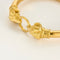 Bracelet Bracelet tête de bélier en or jaune 58 Facettes LP1194