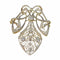 Pendentif Élégant Art Nouveau : Pendentif-broche en diamant à double usage 58 Facettes 19087-0046