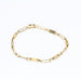 Bracelet Bracelet alterné en or jaune 58 Facettes D363733