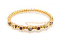 Bracelet Bracelet Napoléon III en or jaune, rubis et de diamants taille rose 58 Facettes 22868