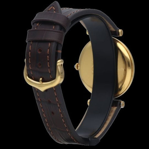 Montre Cartier Montre Must De Cartier Vermeil 58 Facettes MT41210