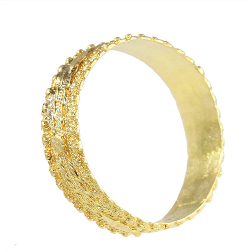 Verighetă georgiană veche, circa 1820 – Aur clasic de 18 carate, simbol al iubirii eterne 