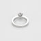 Bague 50 Solitaire en or blanc et diamant 1.20ct 58 Facettes DADB-18