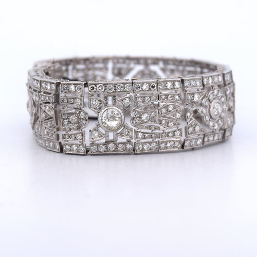 Bracelet BRACELET DÉCO' platine 58 Facettes