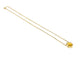Collier CHAUMET. Collection "Class one croisière", collier or, citrine et diamants 58 Facettes