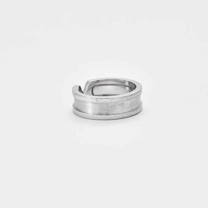 Bague CARTIER - Bague ouverte C de Cartier or gris 58 Facettes