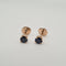 Boucles d'oreilles Boucles d’oreilles or rose et saphir 58 Facettes