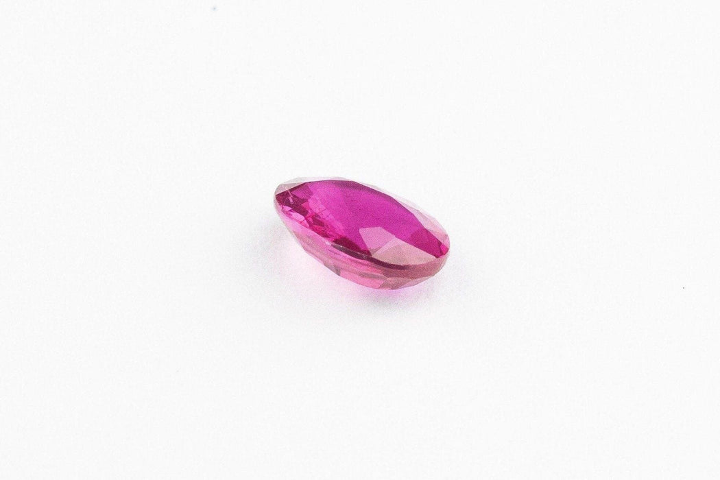 Gemstone Saphir rose non chauffé 1.03cts certificat IGI 58 Facettes