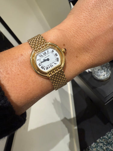 Montre Cartier - Montre « Ellipse » Or jaune 58 Facettes 1.0002232/1