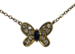 Collier VAN CLEEF & ARPELS - Collier papillon envolées précieuses or diamants saphir 58 Facettes