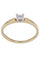 Bague 54 BAGUE SOLITAIRE DIAMANT 0.12 CARAT 58 Facettes 086301