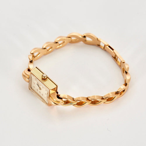 Montre Montre Or Rose 58 Facettes LP166