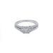 Bague 51 Bague - platine et diamants 58 Facettes 210047R