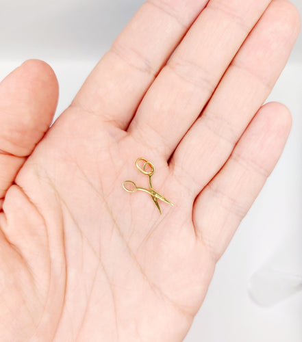 Pendentif Pendentif vintage or jaune ciseaux finement travaillés 58 Facettes A06057