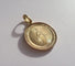 Médaille pendentif Vierge Miraculeuse ancienne en or rose 18 carats
