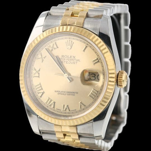 Montre Rolex Montre Date Just 36 58 Facettes MT42524