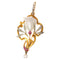 Pendentif L'art de la nature : le pendentif en perles Art nouveau 58 Facettes 19063-0047