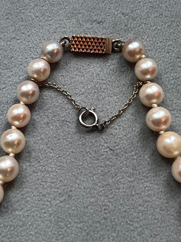 Collier Collier perles de culture akoya, fermoir or blanc 46 cm 58 Facettes