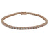 Bracelet Bracelet Tennis Or Rose Diamants 58 Facettes