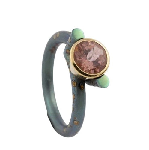 Bague Martin Spreng bague titane et tourmaline 58 Facettes 237977