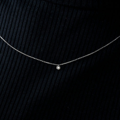 Collier COLLIER or blanc diamants 58 Facettes M8927