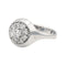 Bague 54 Bague Or blanc Diamant 58 Facettes 577951CN