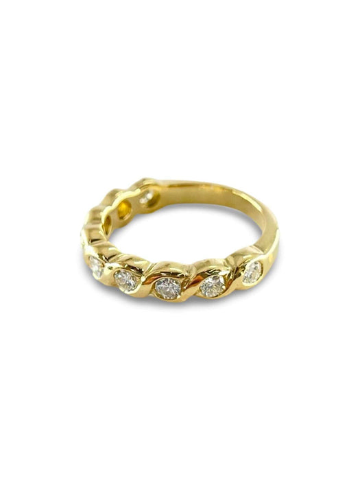 Bague 53 Bague or et diamants 0,54 ct 58 Facettes 00024501