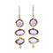 Boucles d'oreilles AMATIS - Boucles d'oreilles diamants et or rose 58 Facettes D361908SO
