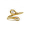 Bague 56 Bague Serpent - Or & Diamants 58 Facettes 250166R