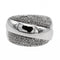 Bague 56 Bague Bandeau Or blanc Diamant 58 Facettes 2217819CN