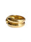 Bague 54 Importante bague, en or jaune 18k et rubis 58 Facettes